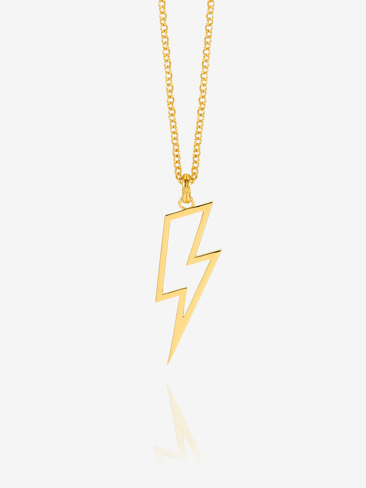 Statement Lightning Bolt Necklace