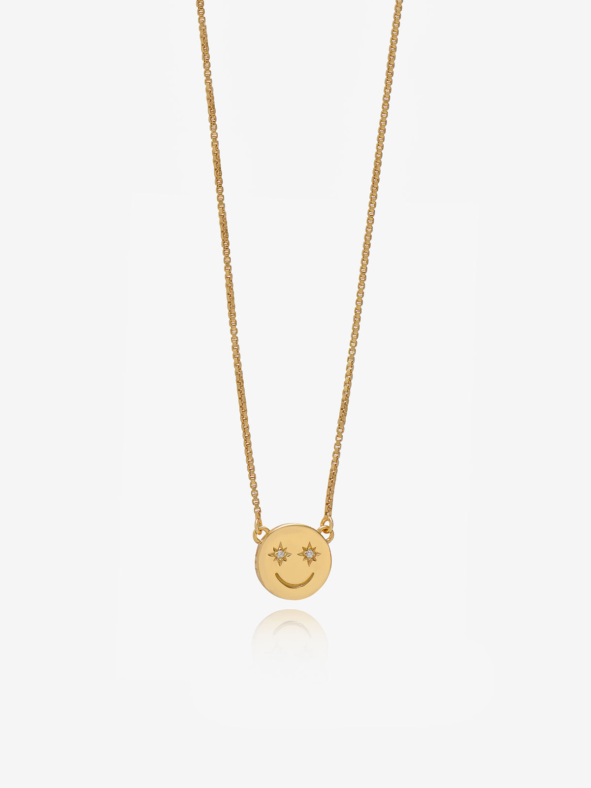 Mini Happy Face necklace