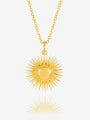Personalised Art Deco Sun Necklace
