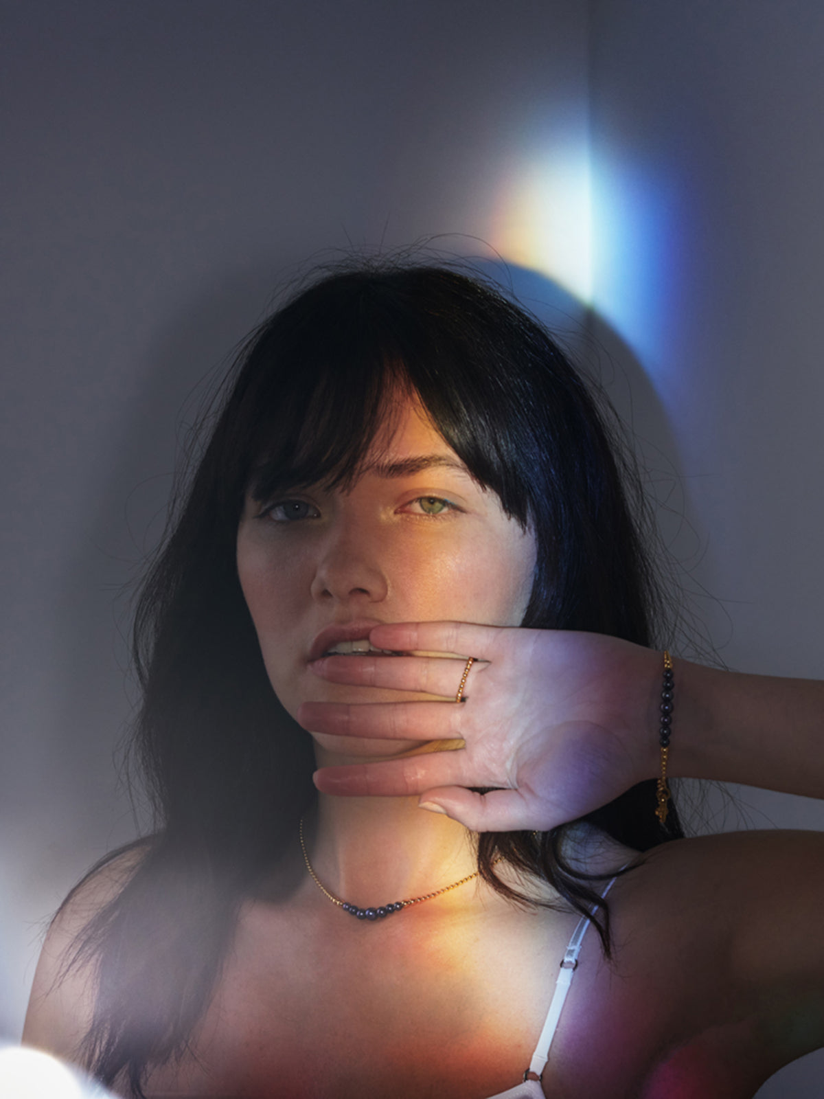 Stellar Graduated Black Pearl Bracelet