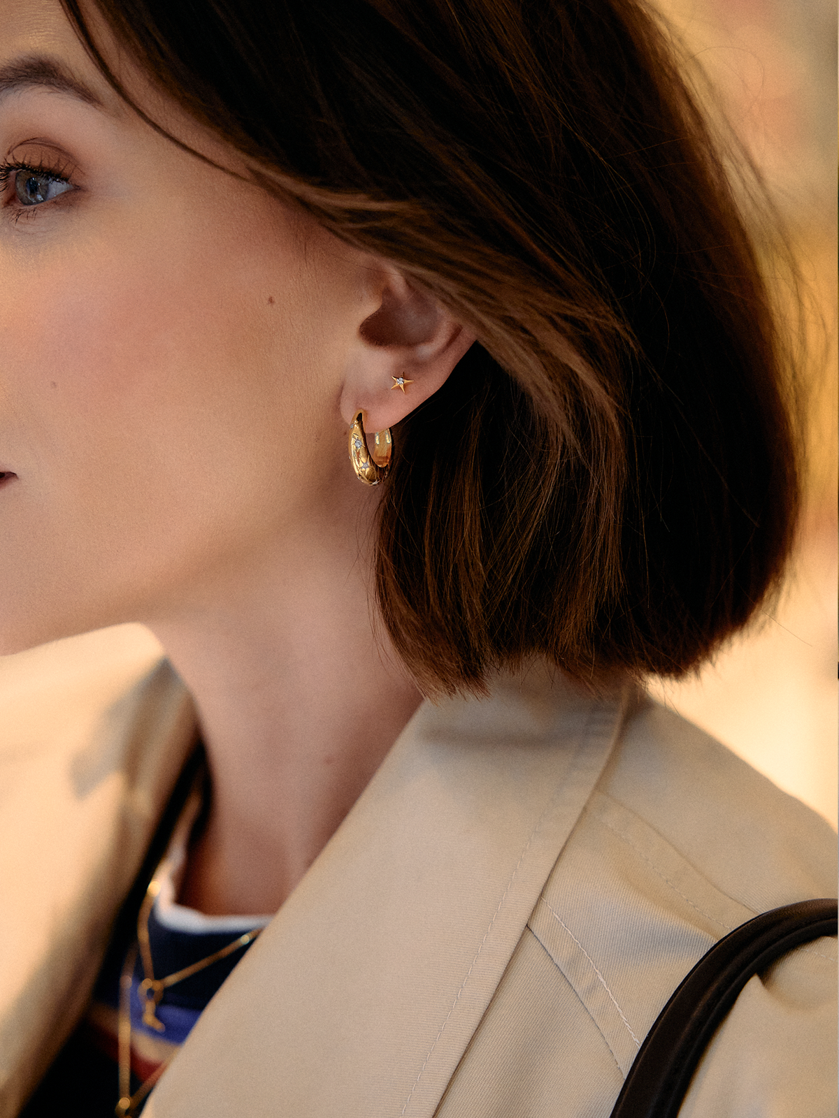 Lucky Star Stud Earrings