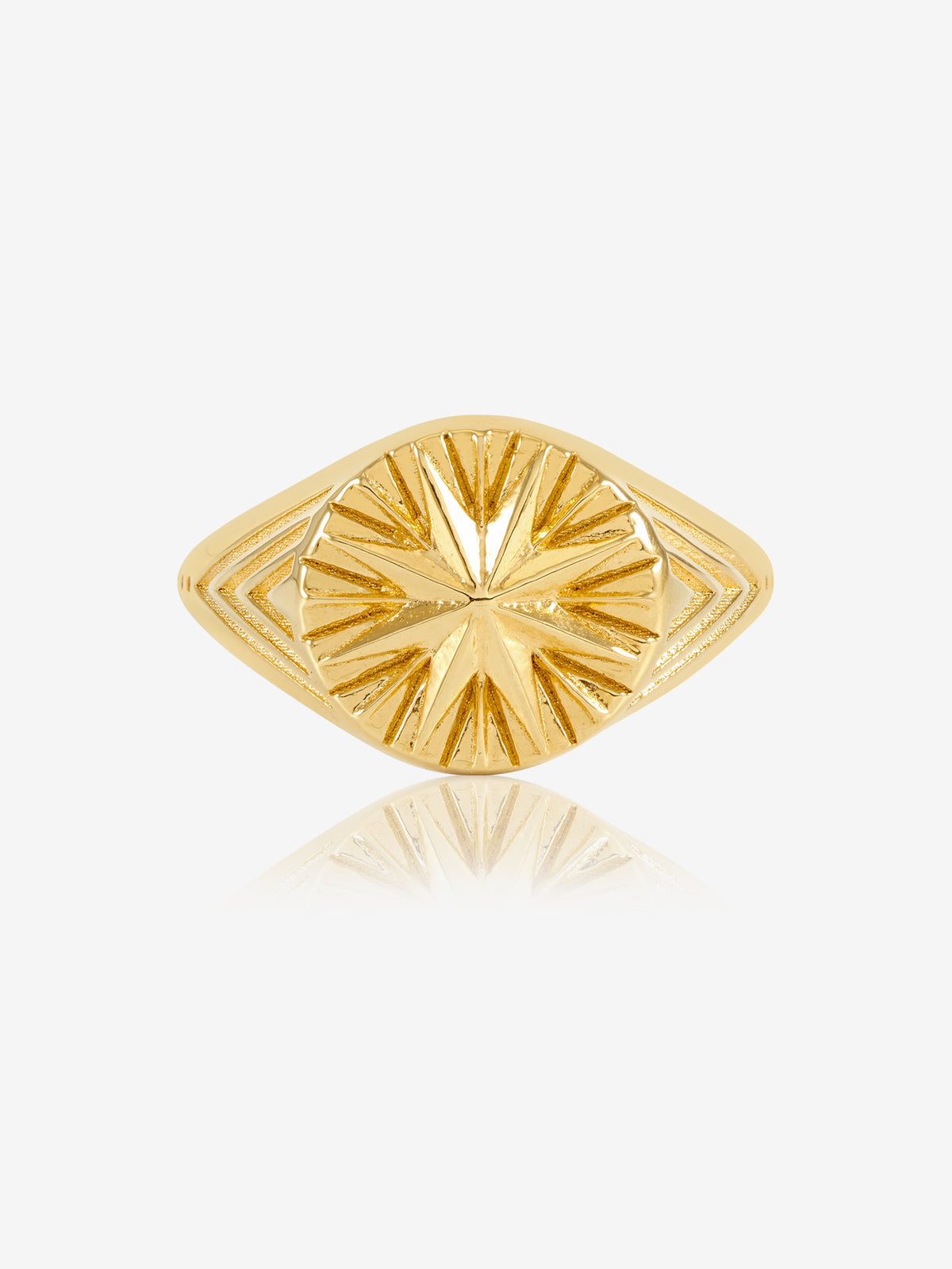 North Star Pinky Signet Ring