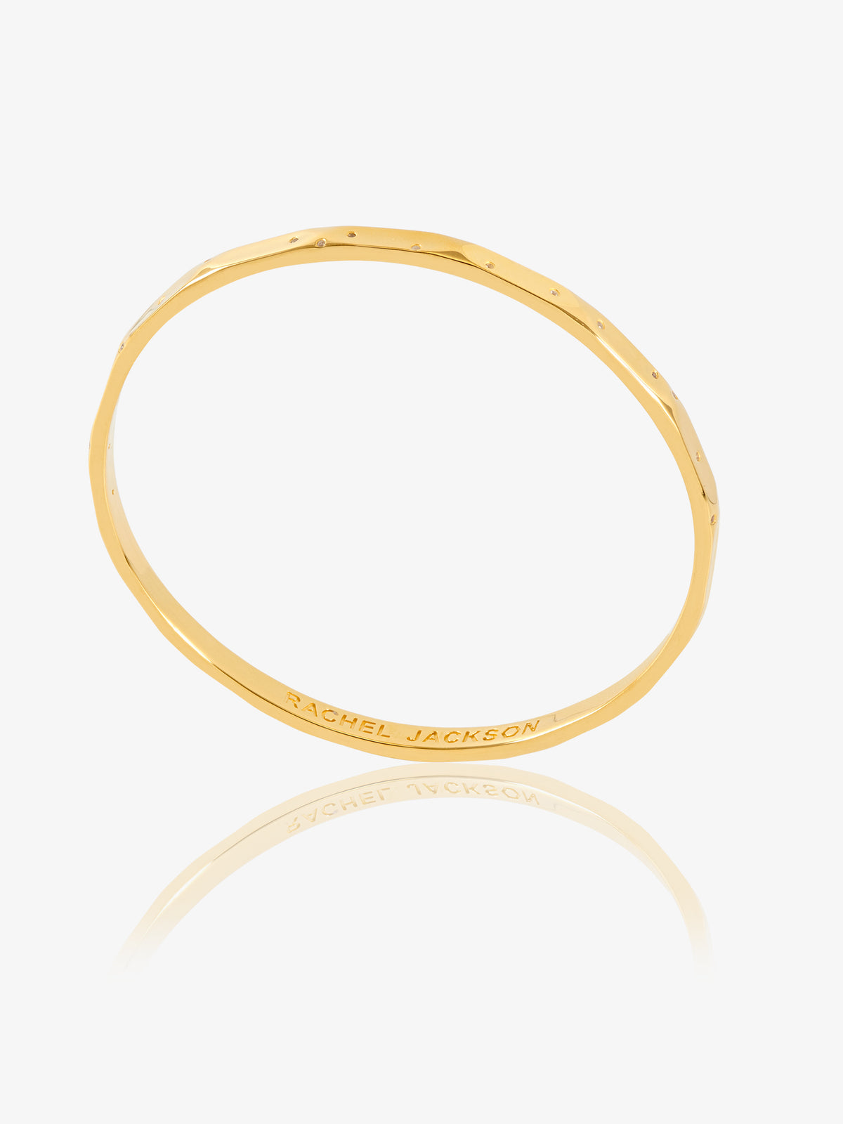 Faceted Shimmer Bangle