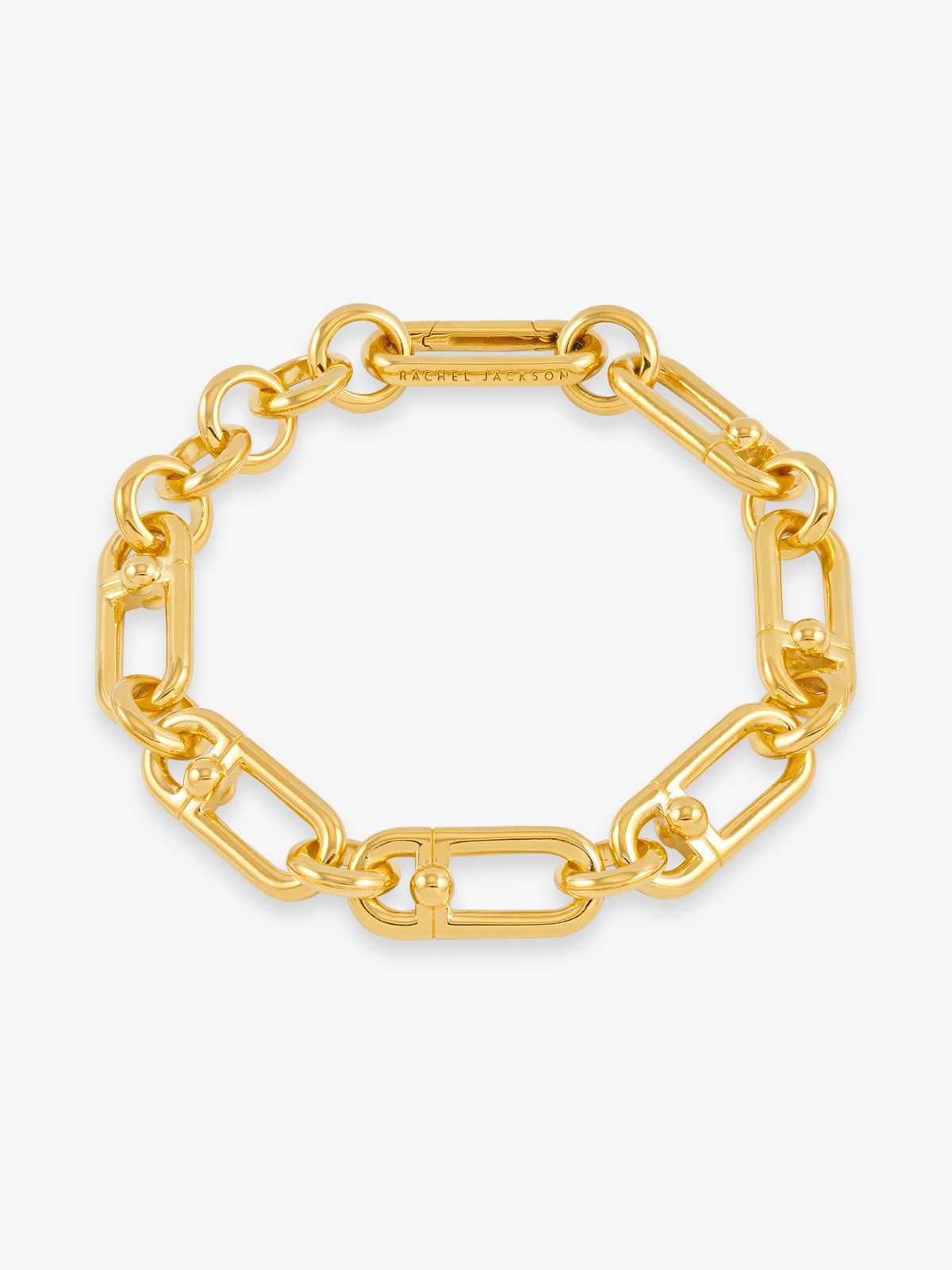 Statement Hardware Chain Bracelet