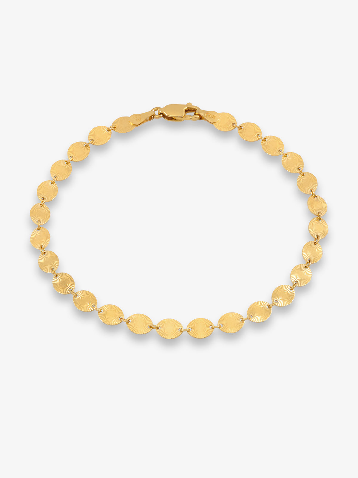 Sunburst Chain Bracelet