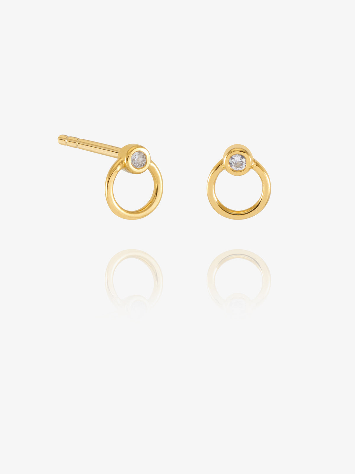 Disco Stud Earrings