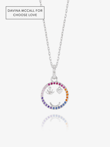 I Love U Happy Face Necklace
