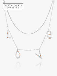 Love & Serpentine Layered necklace Set