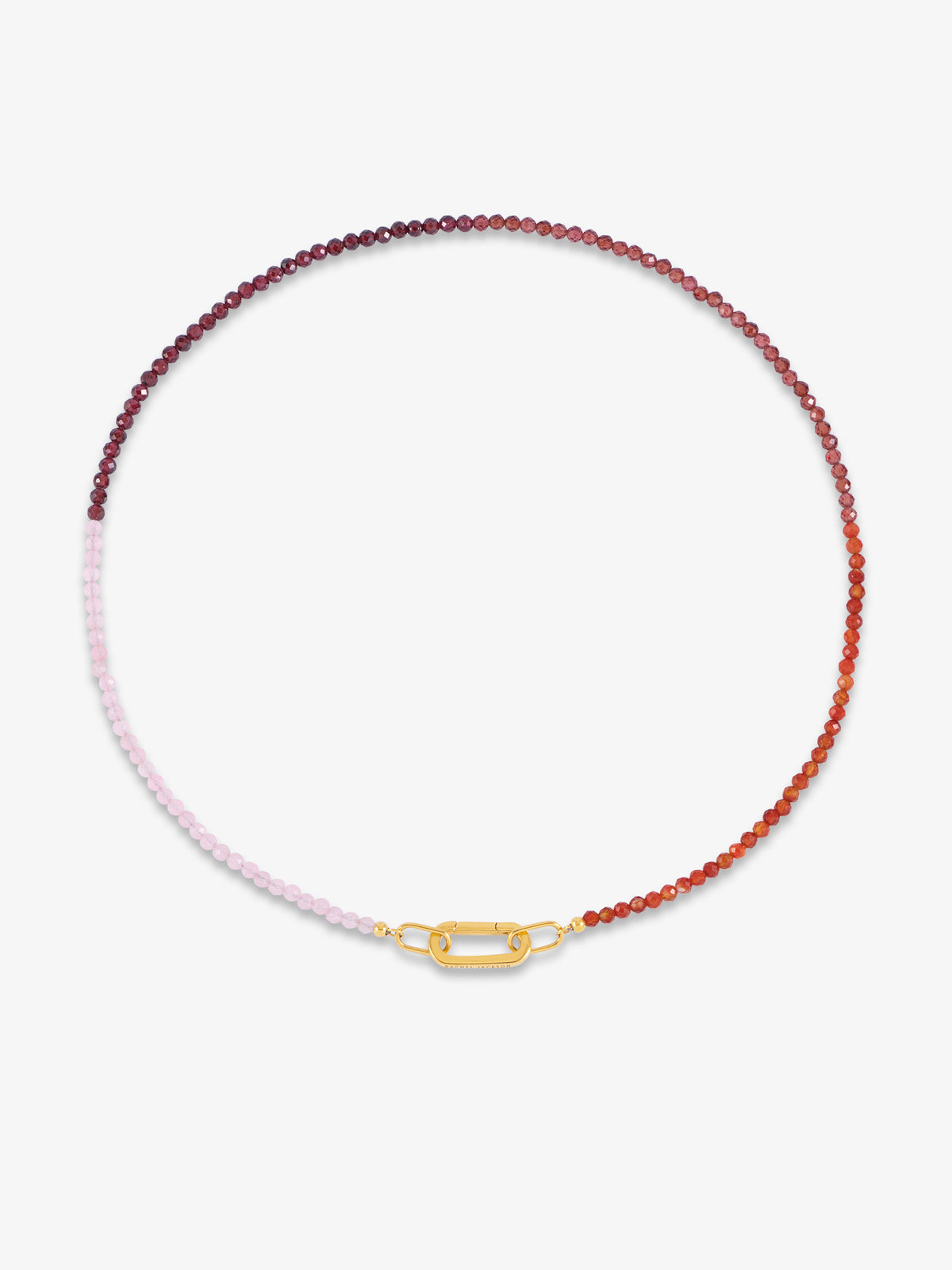 CHOOSE LOVE GEMSTONE NECKLACE