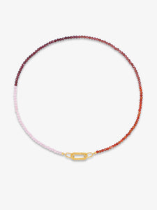CHOOSE LOVE GEMSTONE NECKLACE