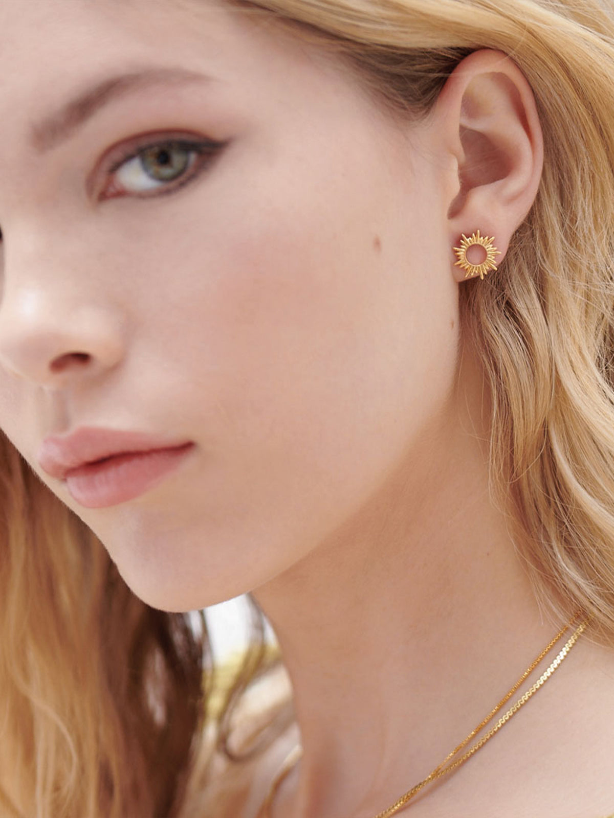 Sample Sale - Sunray Stud Earrings