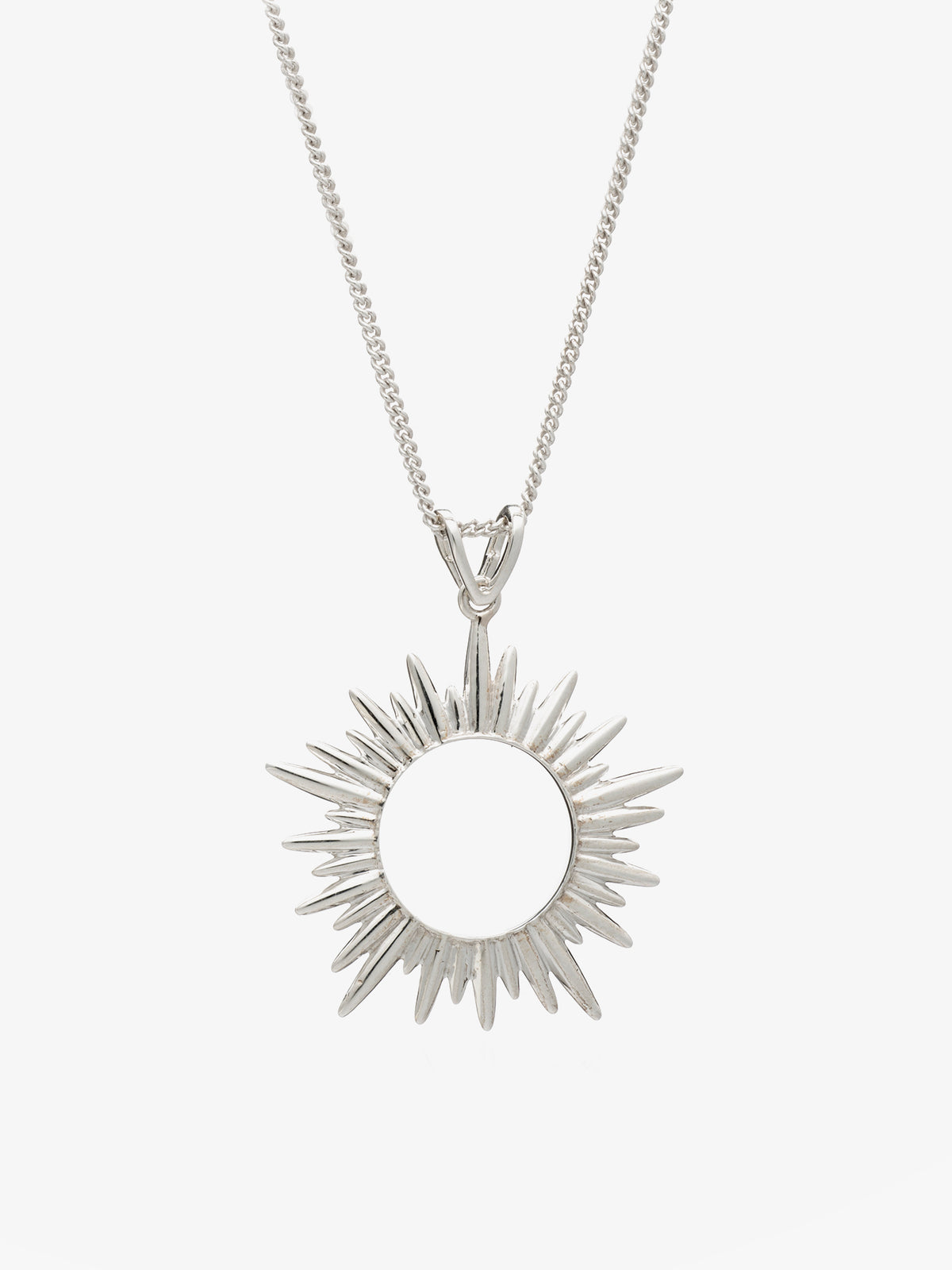 Sample Sale - Electric Goddess Medium Sun Necklace