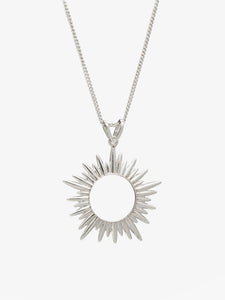 Sample Sale - Electric Goddess Medium Sun Necklace