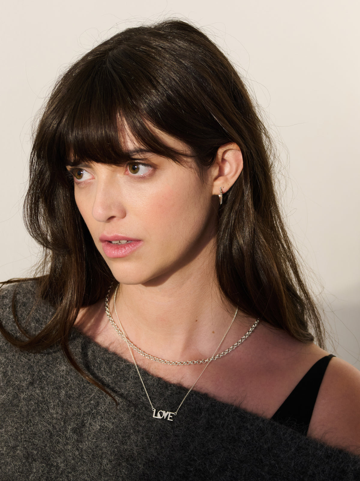 Art Deco Love Necklace