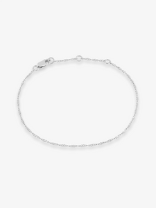 Shimmer Twist Chain Bracelet