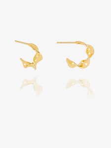 Small Twisted Hoop Earrings