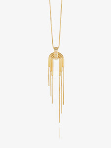 Into the Groove Tassel Necklace