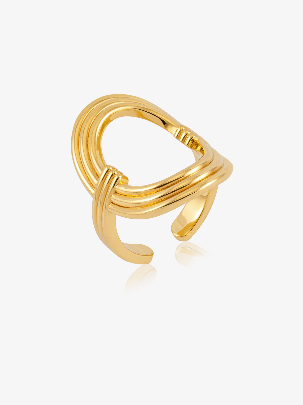 Into the Groove Adjustable Size Ring