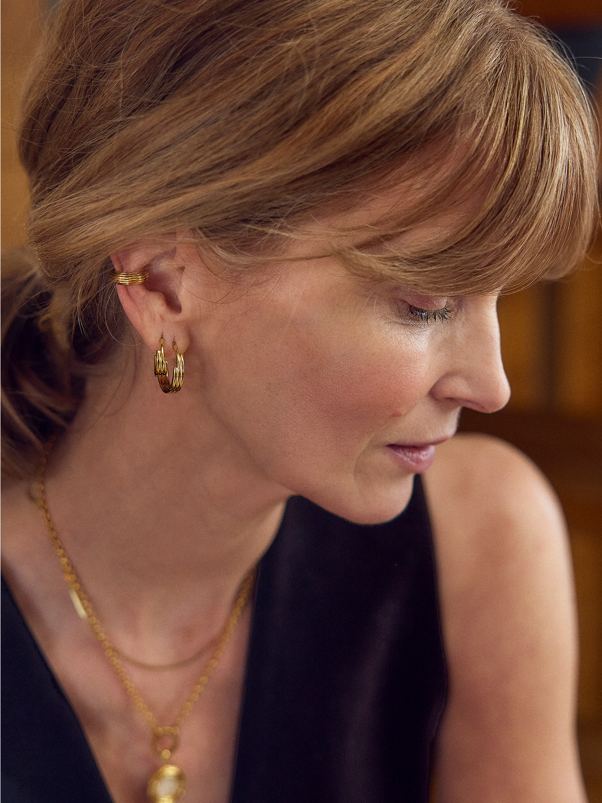 Small Evolve Hoop Earrings