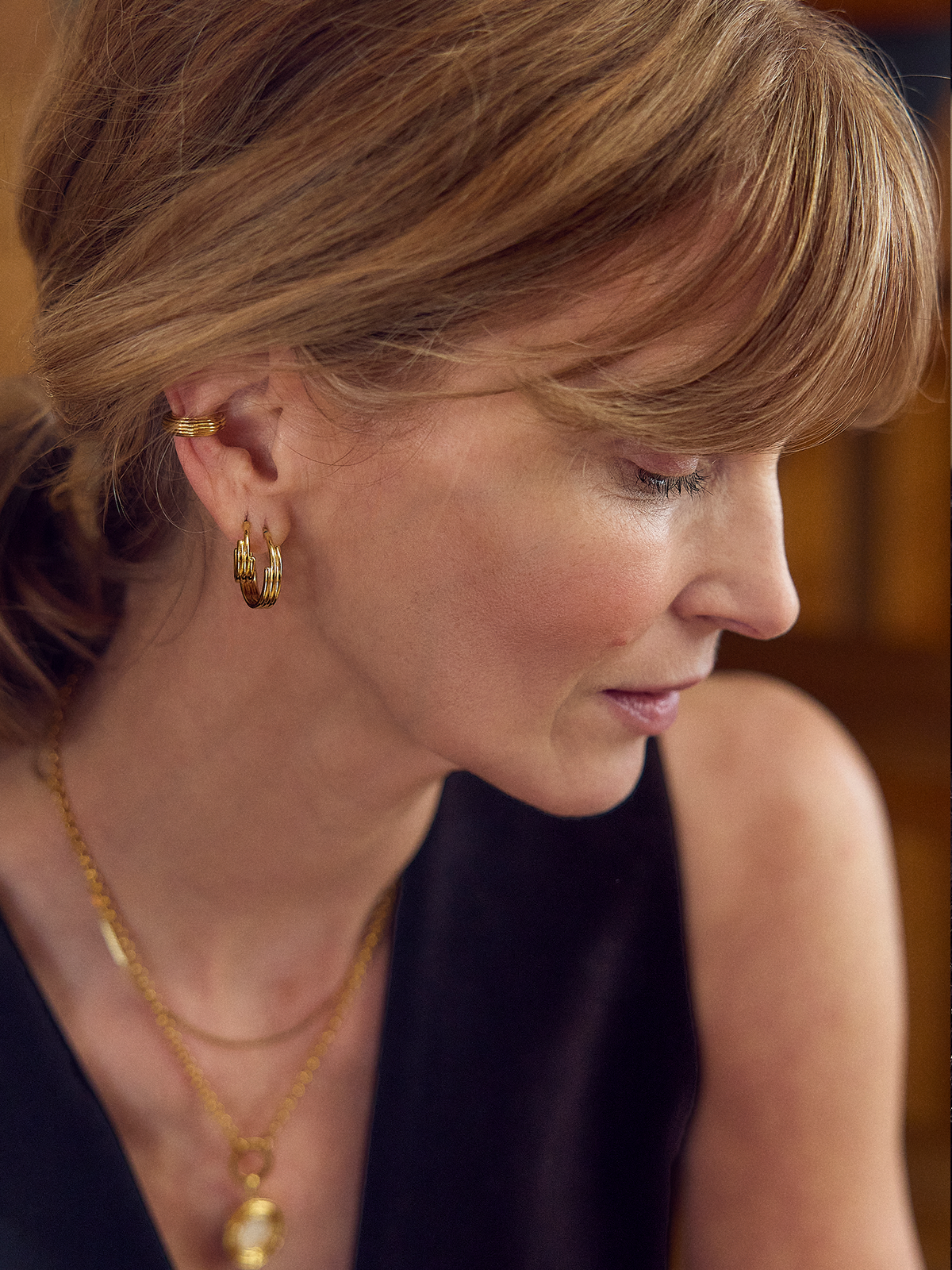 Medium Evolve Hoop Earrings