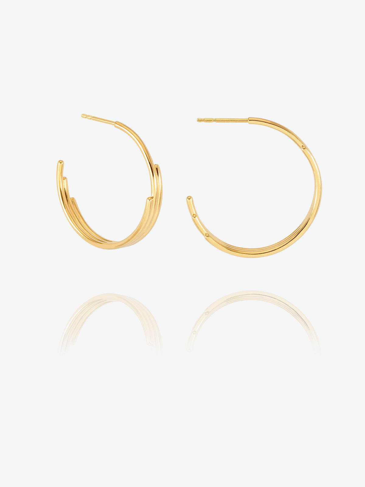 Large Evolve Hoop Earrings