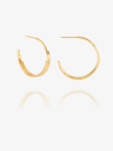 Large Evolve Hoop Earrings