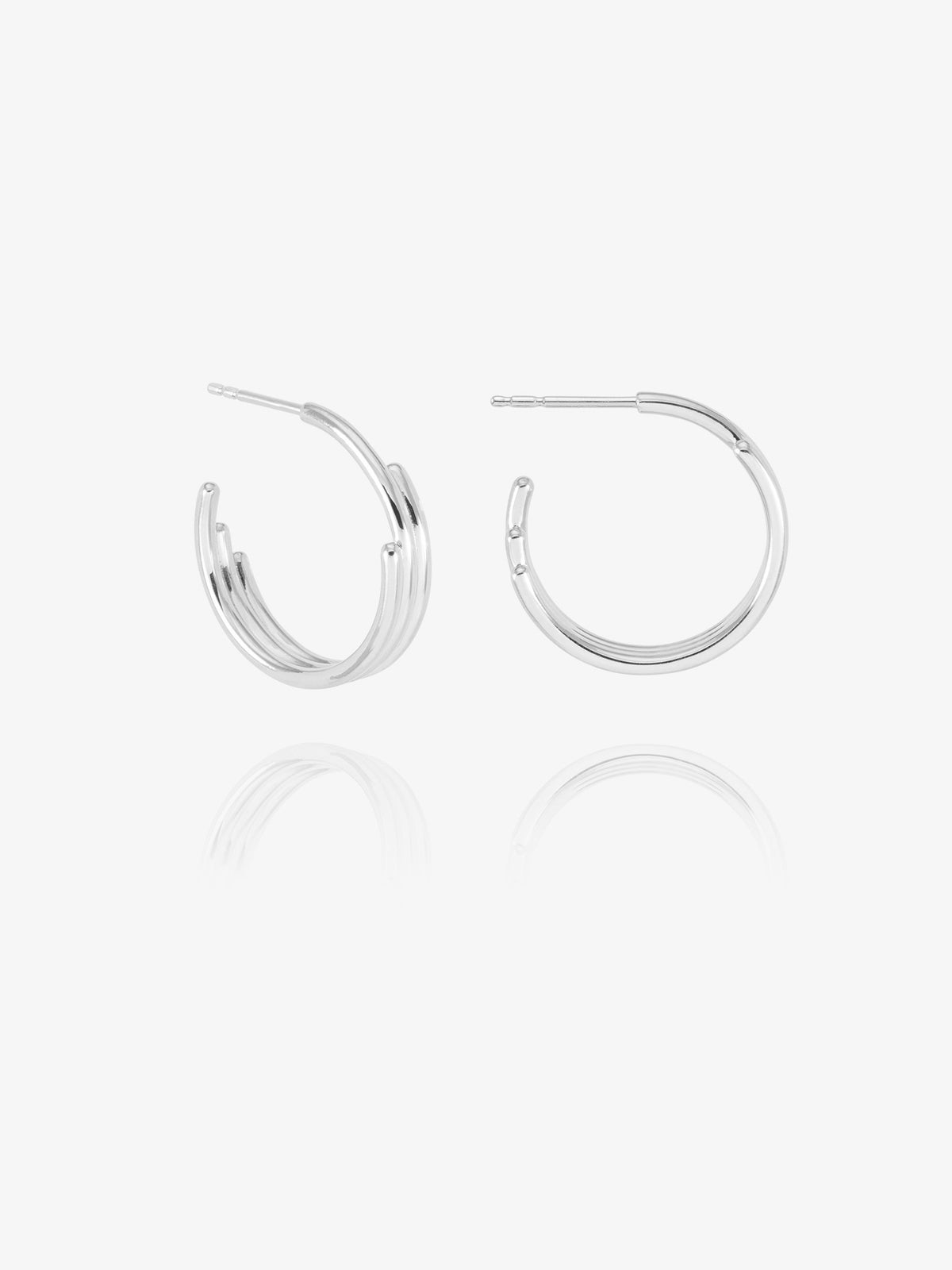 Medium Evolve Hoop Earrings
