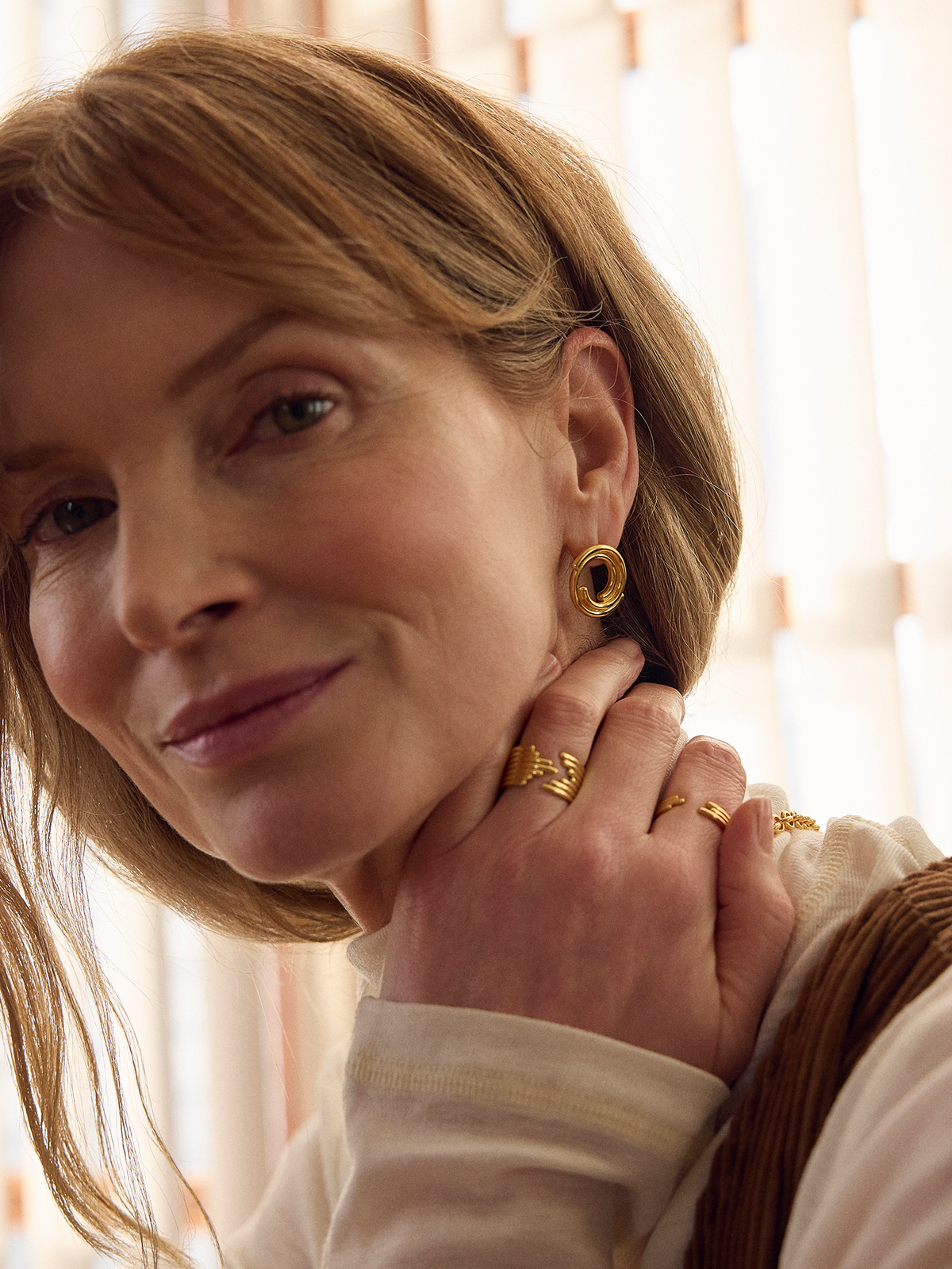 Front Facing Evolve Stud Earrings