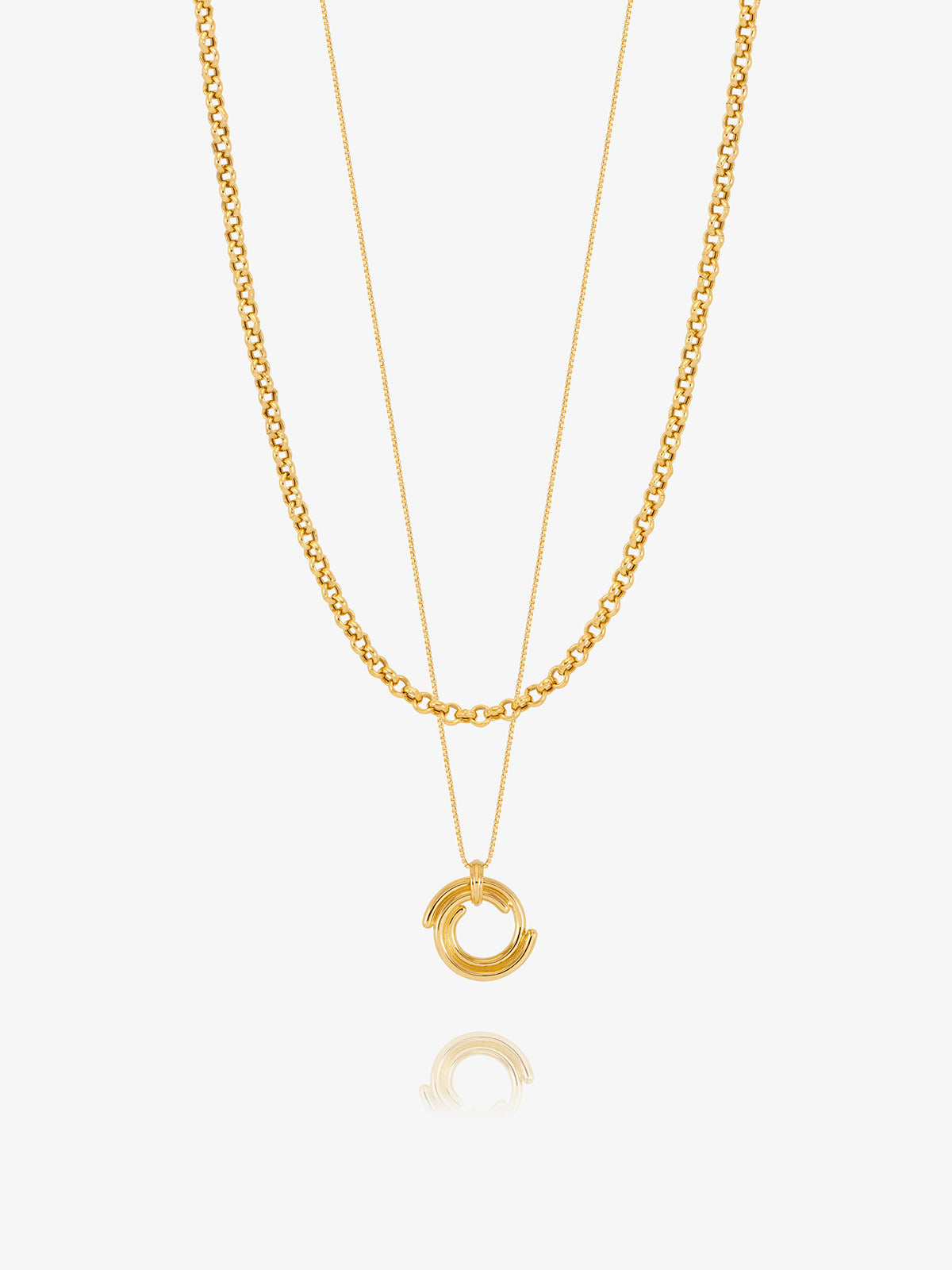 Evolve and Rock 'n' Rolo Layered Necklace Set