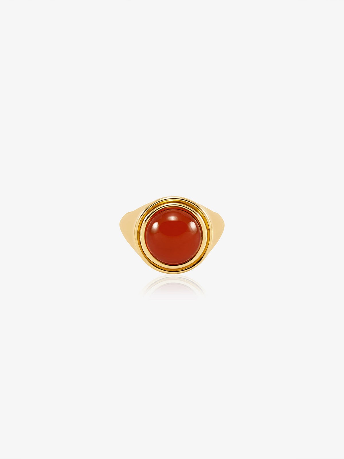 Evolve Carnelian Cocktail Ring
