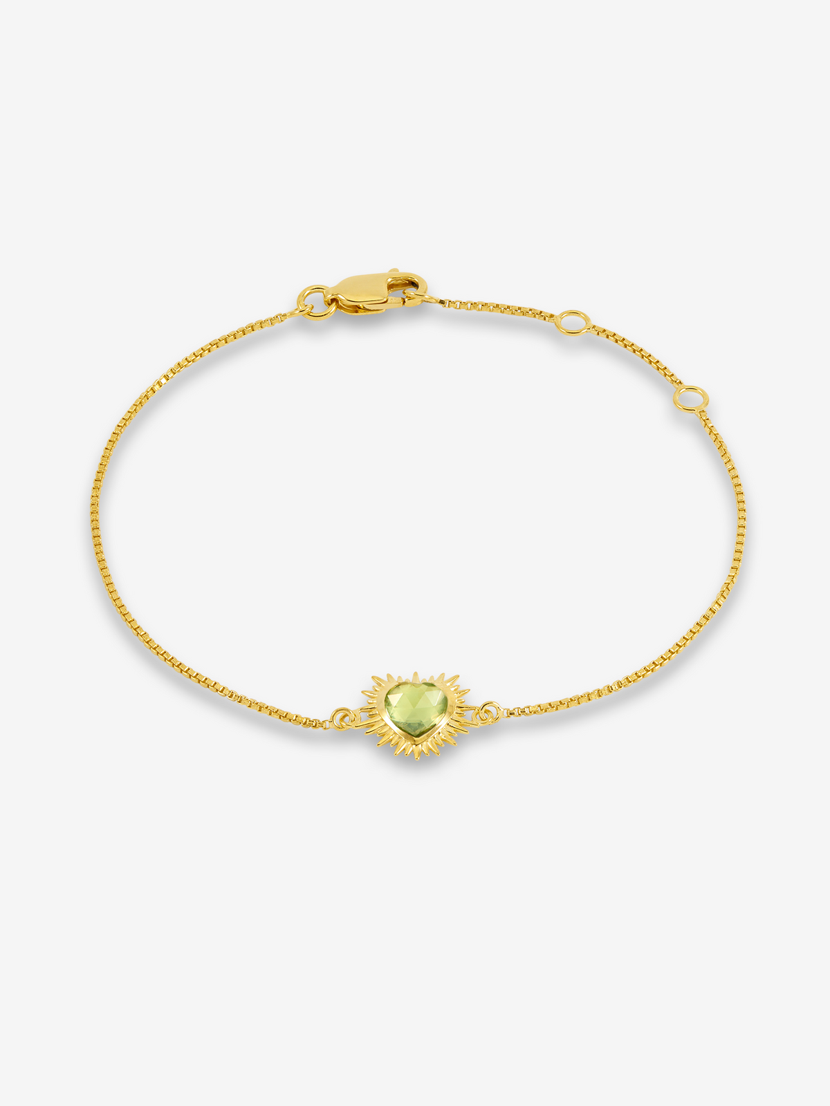 Electric Love August Deco Hearts Bracelet