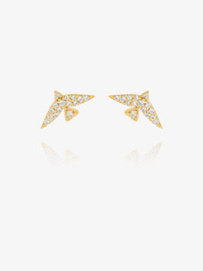 Dreamer Pave Bird Stud Earrings