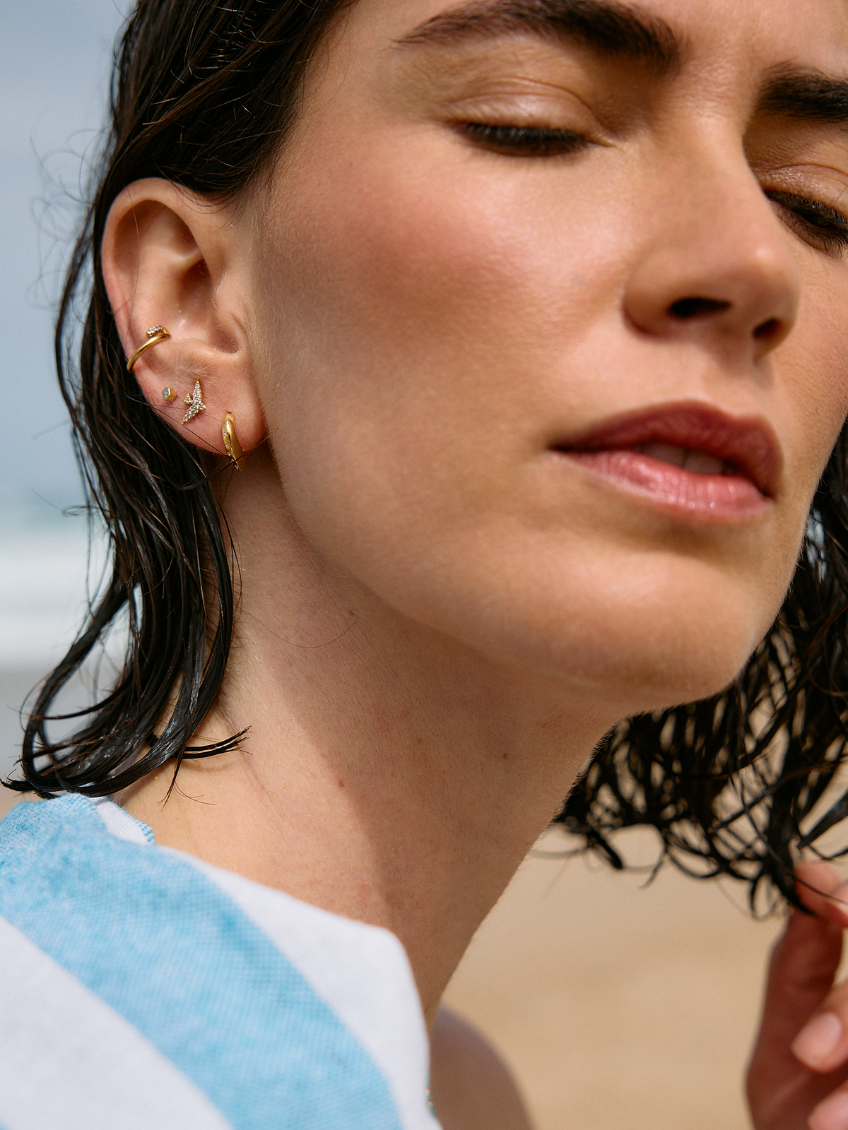 Dreamer Pave Bird Stud Earrings