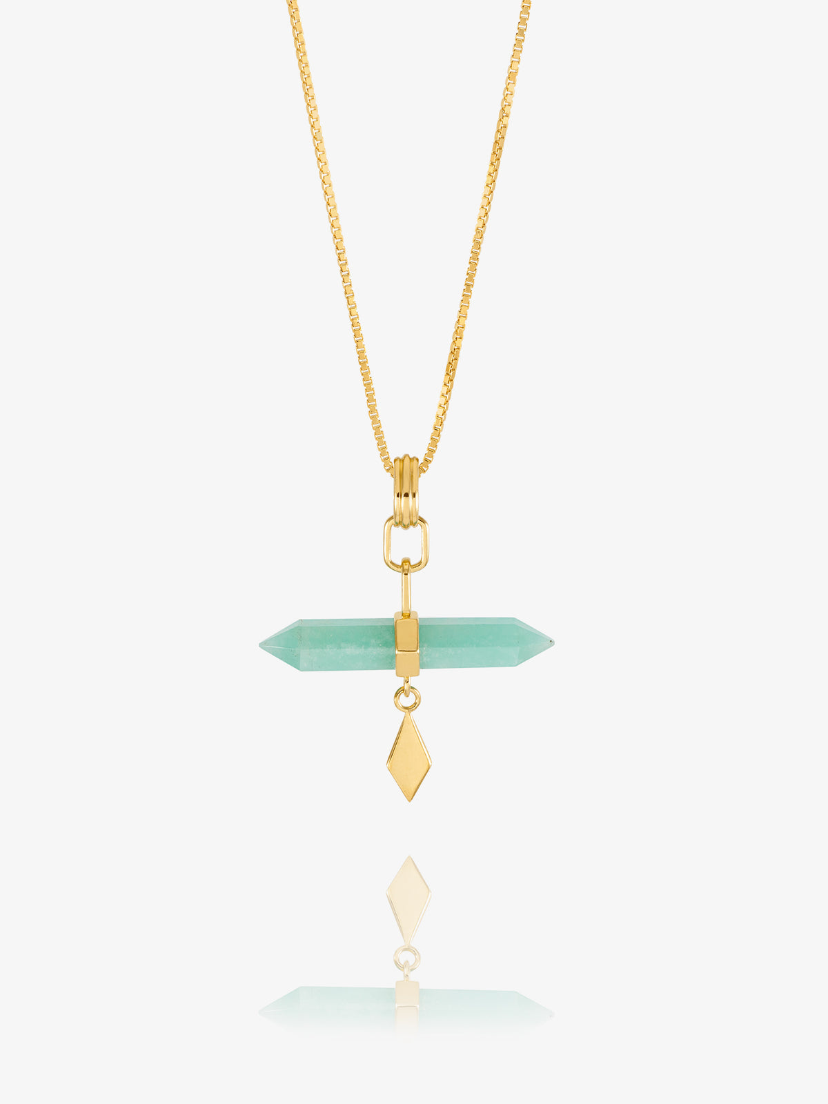 Tranquility Amazonite T-bar Necklace