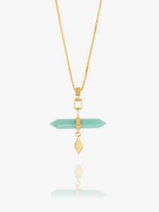 Tranquility Amazonite T-bar Necklace