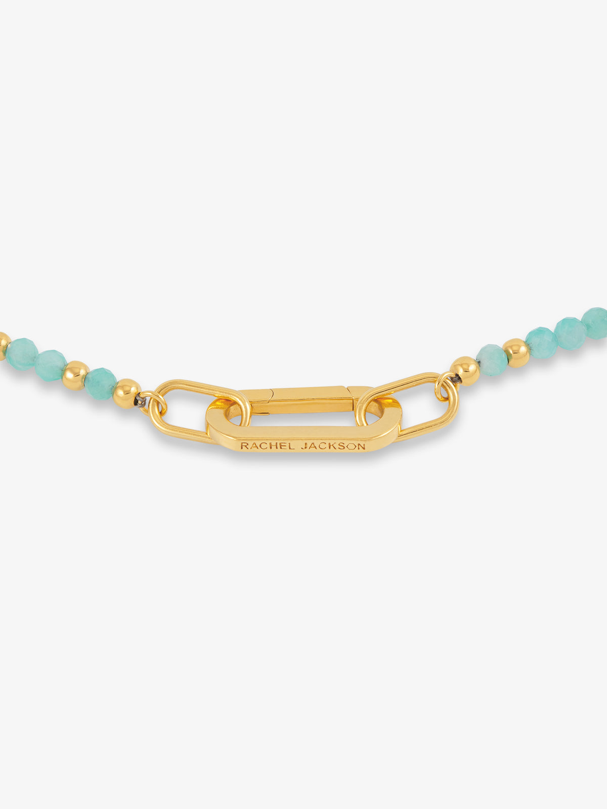 Tranquility Aquamarine Beaded Necklace