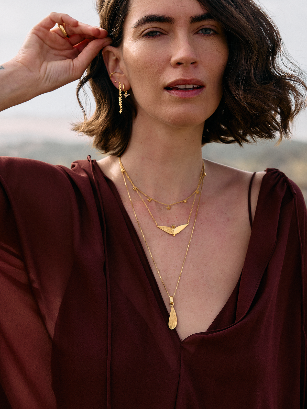 Dreamer Celestial Bird necklace