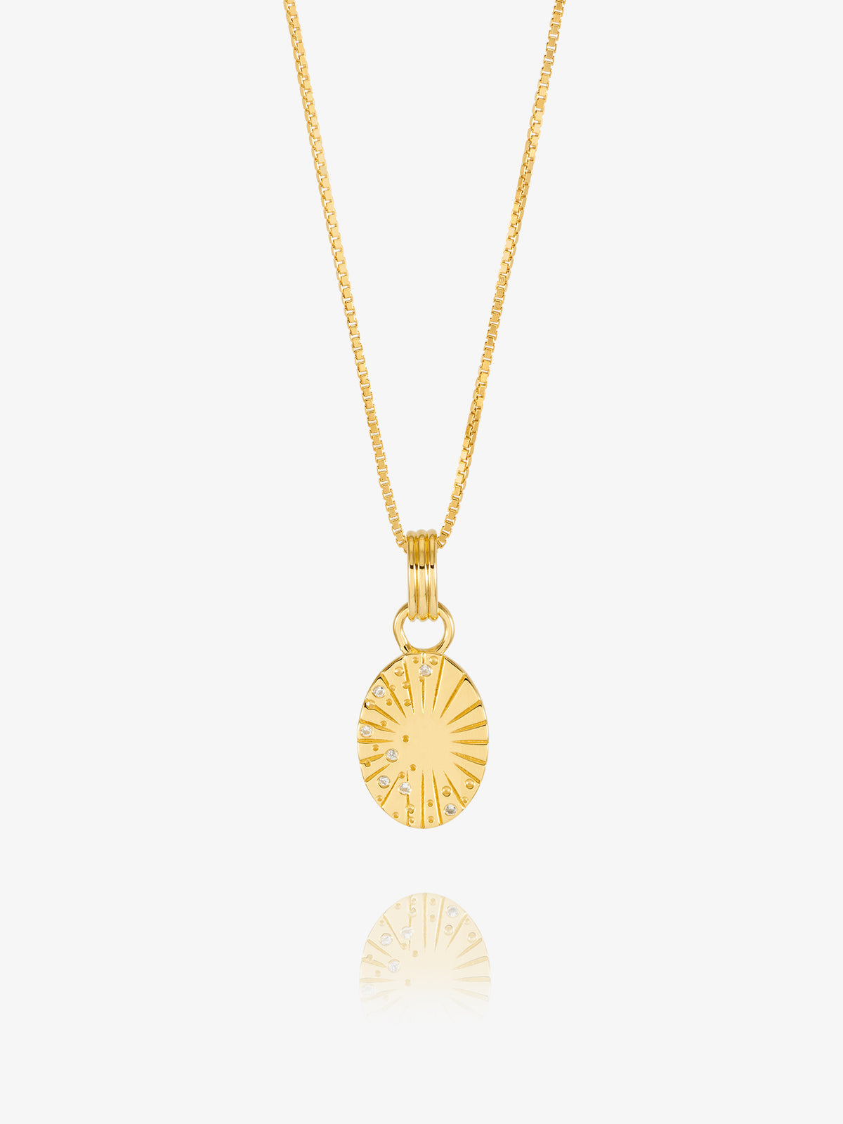 Mini You Are My Sunshine Necklace