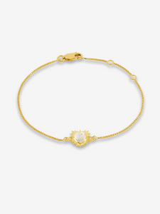 Electric Love April Deco Hearts Bracelet