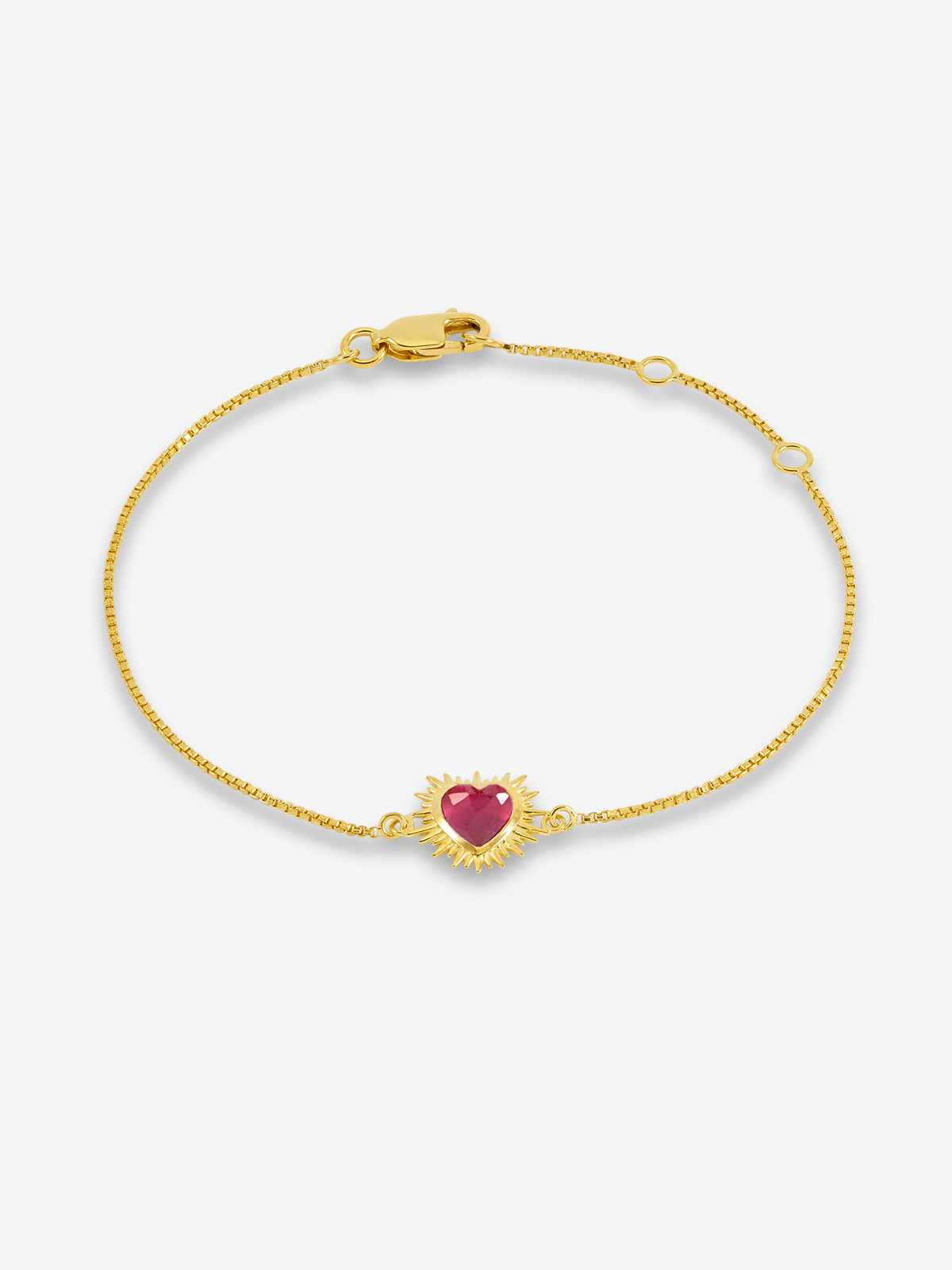 Electric Love July Deco Hearts Bracelet