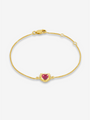 Electric Love July Deco Hearts Bracelet