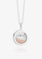 Guardian Angel Rose Quartz Amulet Necklace