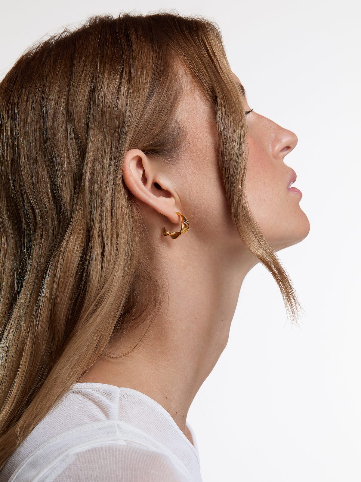 Twisted Hoop Earrings