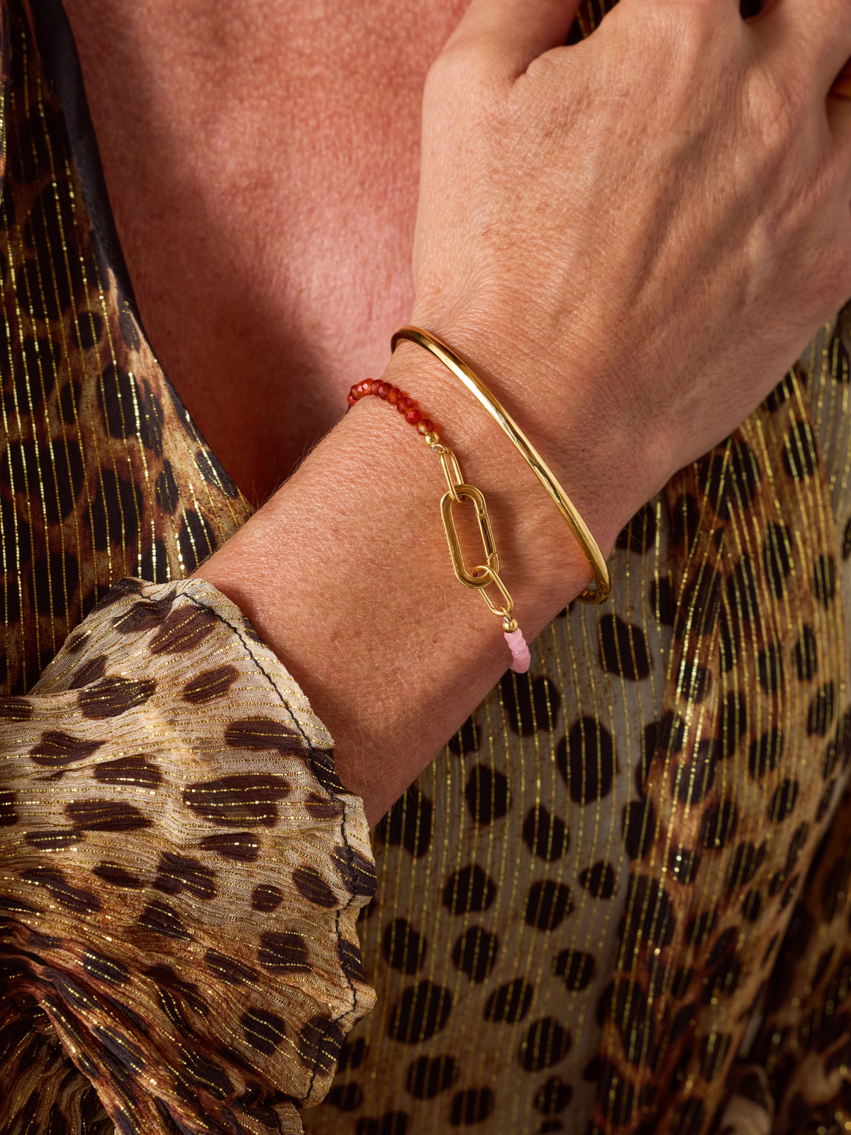 Rachel Jackson x Davina McCall Beaded Bracelet for Choose Love