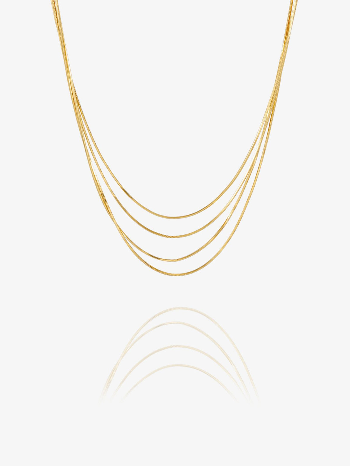 Into the Groove Drape Necklace