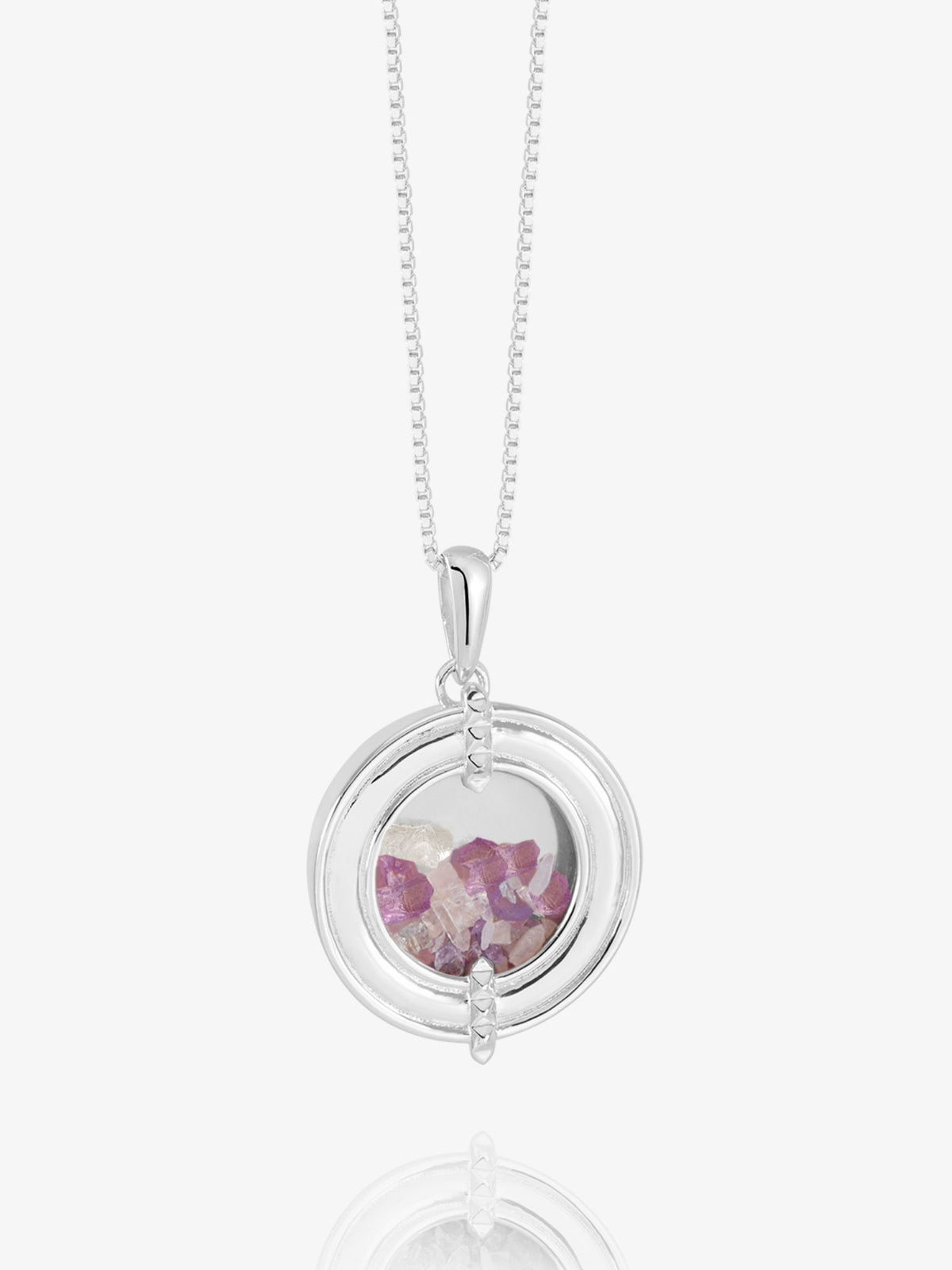 Personalised Evolve Birthstone Mixed Amulet Necklace