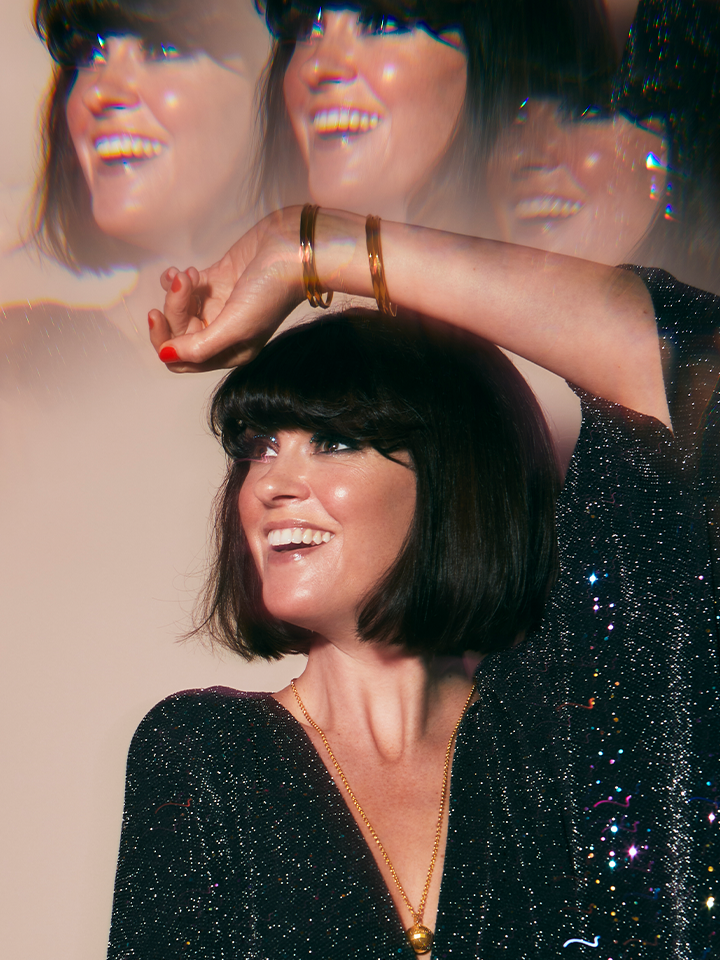 Dawn O'Porter 'You Make Me Feel Like Dancing' Faceted Bangle