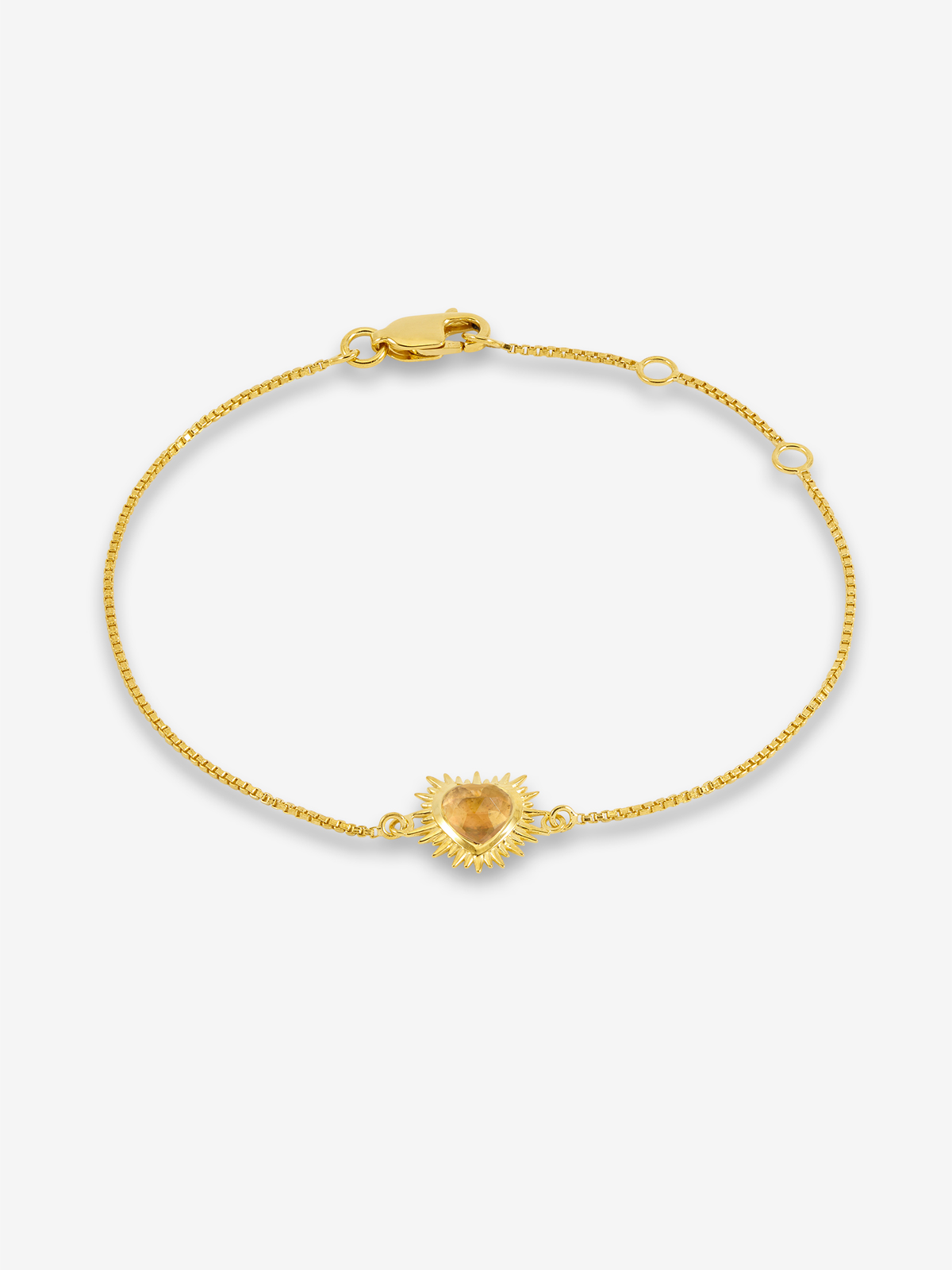 Electric Love November Deco Hearts Bracelet