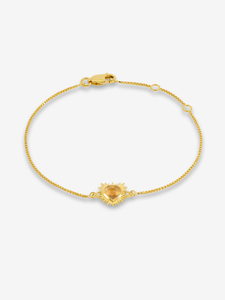 Electric Love November Deco Hearts Bracelet