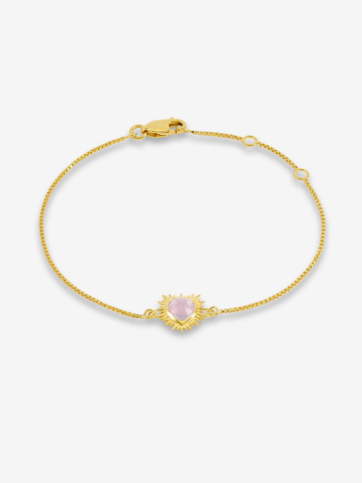 Electric Love October Deco Hearts Bracelet